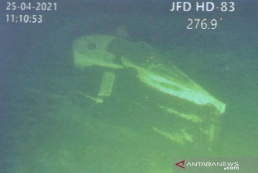 Begini Penampakan KRI Nanggala 402 Terbelah 3 Bagian - GenPI.co