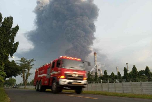 Video Mengerikan Kebakaran Indramayu dari Langit - GenPI.co