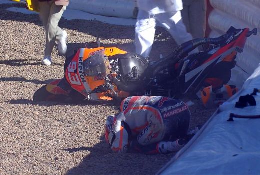 Jadwal Balapan MotoGP Jerez Hari Ini: Jatuh Lagi Marquez? - GenPI.co