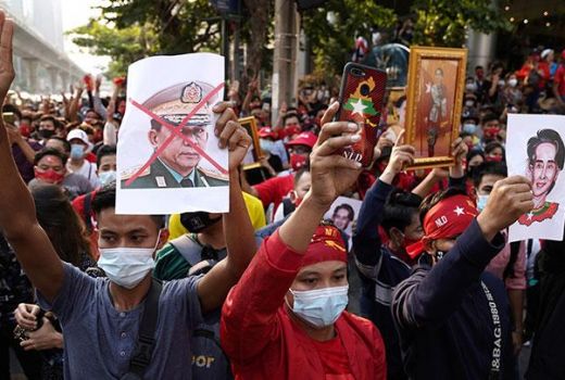 Makin Tak Kondusif, Militer Myanmar Blokir Seluruh Media Sosial - GenPI.co