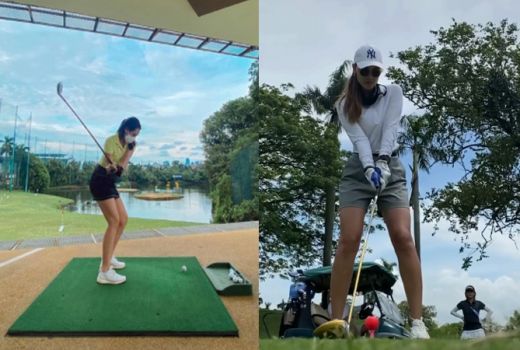 4 Artis Kian Kece saat Pegang Stik Golf, Siapa Terkeren? - GenPI.co