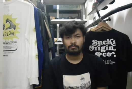 Lewat Clothing Line Tangsel, Mas Kumis Ini Siap Kepakkan Bisnis - GenPI.co