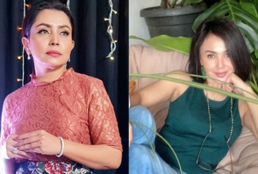 Bertemu di Kampanye Golkar, Mayangsari Puji Yuni Shara Jelang 50 - GenPI.co