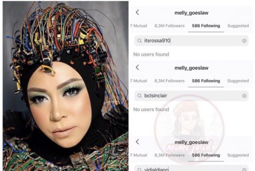 Nah loh, Melly Goeslaw Unfollow IG Vidi, BCL, Bubah dan Rossa - GenPI.co