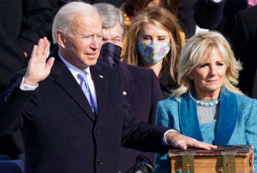 Banyak Huru-Hara, Joe Biden Tiba di Gedung Putih dengan Selamat - GenPI.co