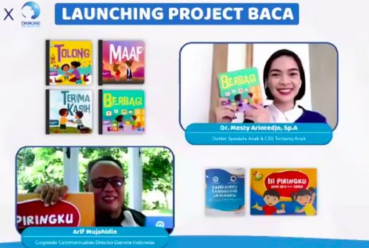 Dukung Anak Hebat Berliterasi, Danone Hadirkan Program BACA - GenPI.co