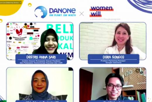 Ini Cara Danone & Google Perkuat Bisnis Digital UMKM Perempuan! - GenPI.co