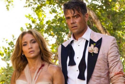 Wow! J-Lo Menikah Sambil Berdarah-Darah di Film Shotgun Wedding - GenPI.co