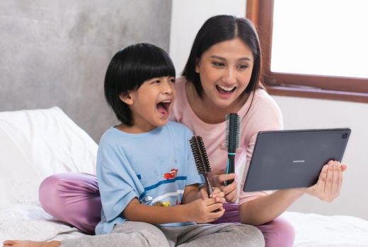 Anak Fokus Belajar dan Bermain Bersama Samsung Galaxy Tab A7 - GenPI.co