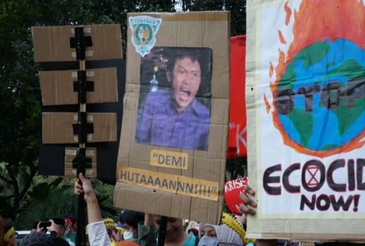 Demo Usung Karhutla, Mahasiswa: Asap Ini Menghalangi Ketampananku - GenPI.co