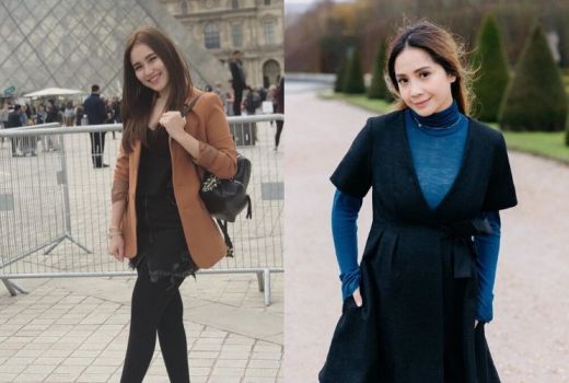 OOTD Ayu Ting Ting vs Nagita Slavina Ketika Liburan, Siapa Juara? - GenPI.co