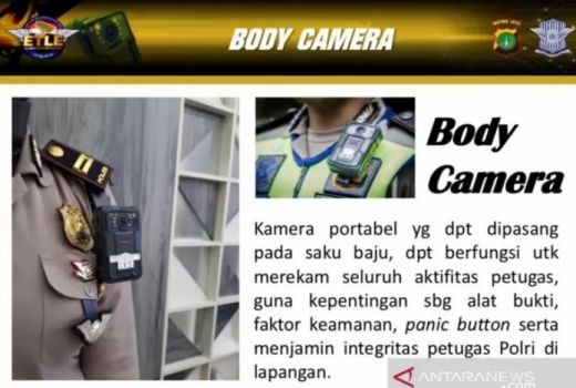 Canggih, Anggota Ditlantas Polda Metro Dilengkapi Body Camera - GenPI.co