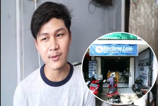 Fauzi Setiawan, Tukang Cuci Sepatu Sukses Raup Rp 10 Juta/Hari - GenPI.co