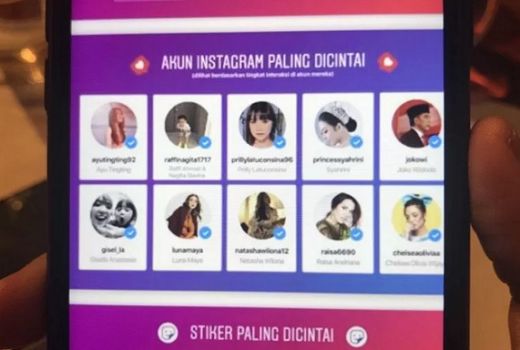 Instagram 2019: Ayu Ting Ting Top Banget, Presiden Jokowi Kelima - GenPI.co