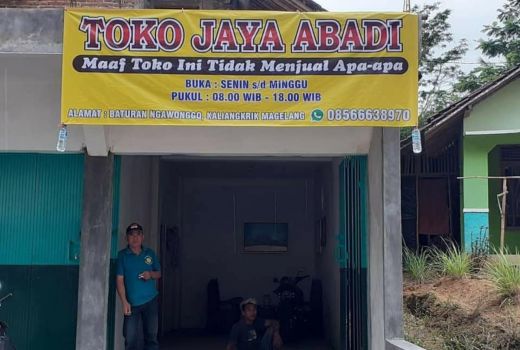 Viral ! Toko di Magelang, Buka Tiap Hari Tapi Tak Jual Apa-apa - GenPI.co