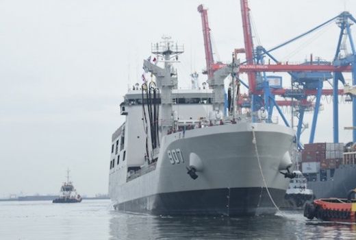 Keren! Kapal Perang Buatan Indonesia Disambut Pejabat TNI AL - GenPI.co