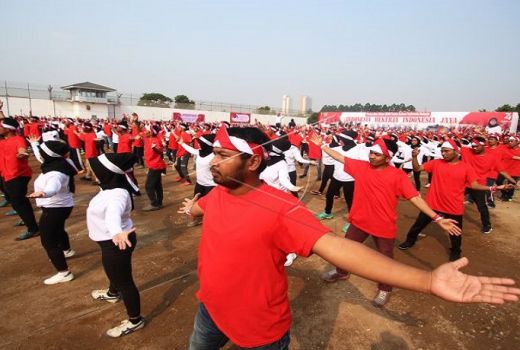 Mantap, Warga Binaan LP Cipinang Pecahkan Rekor MURI Tari Kolosal - GenPI.co