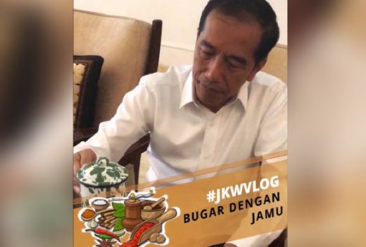Luar Biasa... Jamu Ramuan Presiden Jokowi Disorot Dunia - GenPI.co