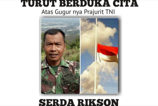 Baru 2 Bulan Tugas di Papua, Serda Rikson Gugur Diserang KKB - GenPI.co