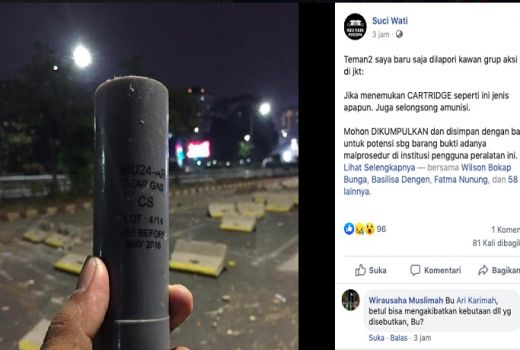 Awas, Gas Air Mata Kedaluwarsa Bisa Ibu Hamil Keguguran - GenPI.co