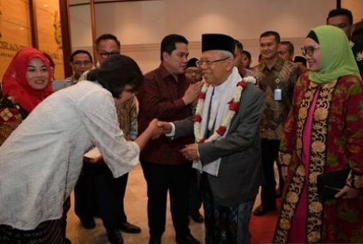 Jadi Benteng Jokowi, Karisma Wapres Ma'ruf Dipuja Ribuan Ulama - GenPI.co