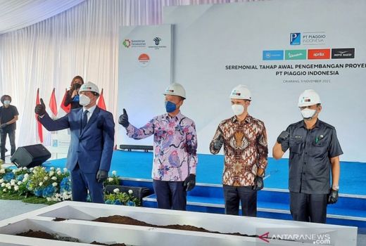 Produksi Vespa, Piaggio Indonesia Buka Pabrik di Cikarang - GenPI.co JABAR
