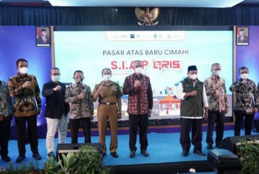 234 Pedagang di Pasar Atas Baru Cimahi Manfaatkan Transaksi QRIS - GenPI.co JABAR