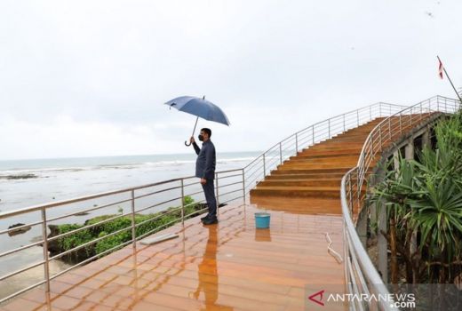 Pembangunan Objek Wisata Pantai Sayang Heulang Hampir Selesai - GenPI.co JABAR