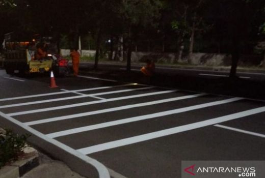 Antisipasi Balap Liar, Pemkot Bekasi Pasang Garis Kejut - GenPI.co JABAR