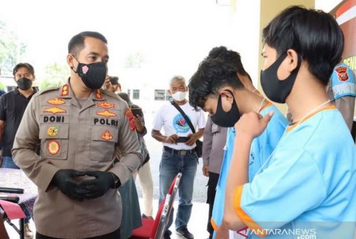 Polisi Tangkap 9 Pelajar Pelaku Pembacokan di Cianjur - GenPI.co JABAR