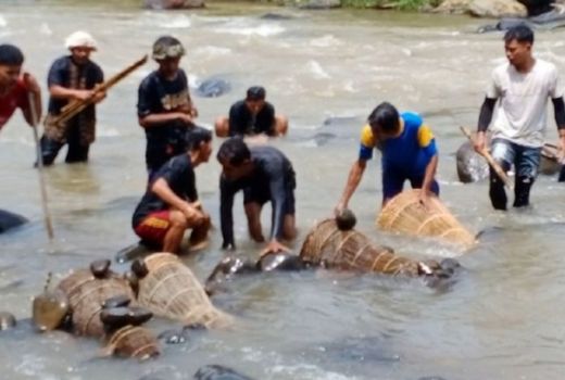 Serunya Festival 7 Sungai di Desa Cibuluh Subang - GenPI.co JABAR