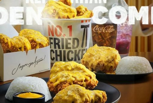 Yang Doyan Ayam Merapat, KFC Punya Menu Hot & Cheesy Chicken - GenPI.co JABAR