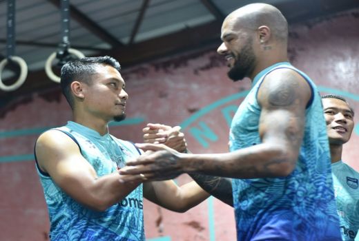 David da Silva Latihan Perdana Bersama Persib - GenPI.co JABAR