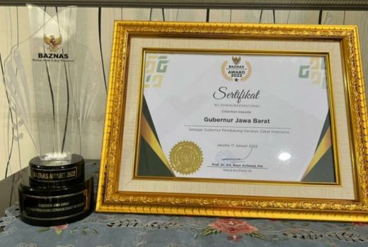 Wow! Gubernur Jabar Raih 4 Penghargaan dari Baznas RI - GenPI.co JABAR