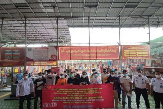 Jalankan Program Asimilasi, 22 WBP Lapas Sukabumi Dipulangkan - GenPI.co JABAR