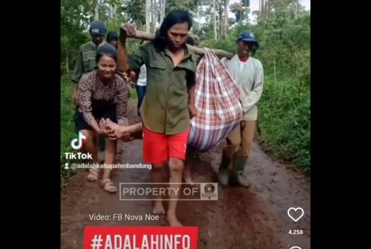 Viral Video Ibu Hamil Ditandu, Begini Respons Bupati Bandung - GenPI.co JABAR