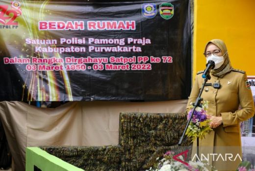 HUT Sapol PP dan Linmas Purwakarta, Begini Perayaannya - GenPI.co JABAR