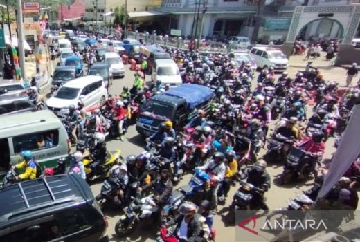 Hari Kedua Lebaran, Limbangan-Malangbong Masih Padat Oleh Pemudik - GenPI.co JABAR