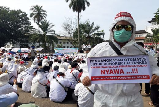 Puluhan Ribu Nakes di Jabar Bingung Soal Nasibnya karena Aturan Ini - GenPI.co JABAR