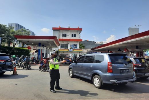 Begini Kondisi SPBU di Depok Usai Presiden Jokowi Umumkan Kenaikan Harga BBM - GenPI.co JABAR