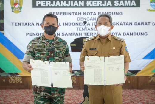 Pemkot Bandung Kerja Sama dengan TNI AD Buat TPST di Padalarang - GenPI.co JABAR