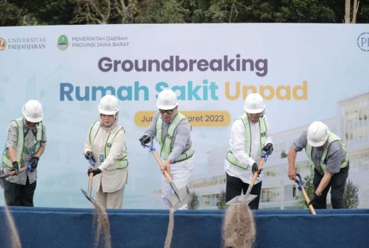 Pembangunan Tahap Pertama, Rumah Sakit Pendidikan Unpad Bakal Punya 5 Lantai - GenPI.co JABAR