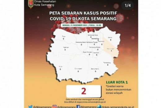 Kasus Aktif Covid-19 di Semarang Tinggal 2, Tetap Patuhi Prokes - GenPI.co JATENG