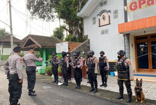 Natalan Aman Lurr, Polres Wonogiri Sudah Cek dan Sisir Gereja - GenPI.co JATENG