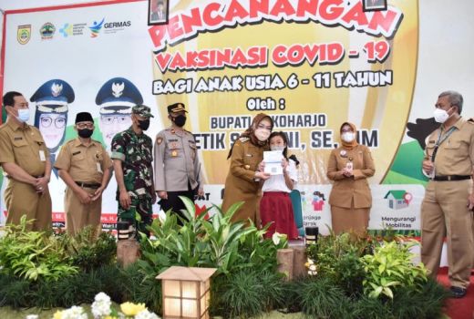Yuk, Anak Usia 6-11 Tahun di Sukoharjo Divaksin, Ada 76.270 Anak - GenPI.co JATENG