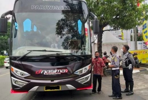 Pemudik Diprediksi Tinggi, Bus Masuk Kudus Diputar Balik - GenPI.co JATENG