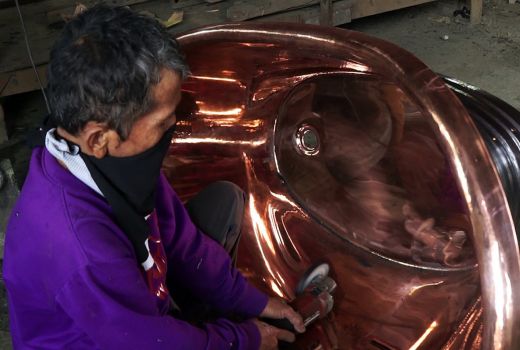 Seni Kriya Logam Tumang Masuk Pendidikan Jadi Solusi Regenerasi - GenPI.co JATENG