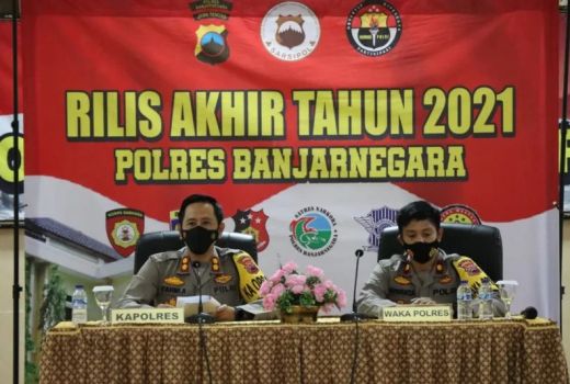 Mantap! Polres Banjarnegara Ungkap 123 Kasus Plus Bantu Vaksinasi - GenPI.co JATENG