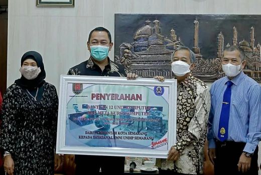 Alhamdulillah, USM Dapat 12 Unit Komputer dari Pemkot Semarang - GenPI.co JATENG