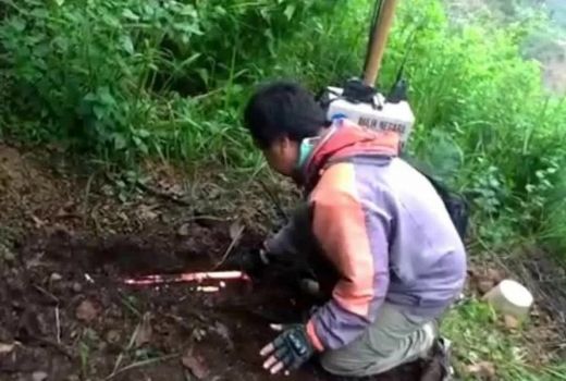 Digali hingga 1 Meter, Aki Alat Pemantau Gunung Sumbing Raib - GenPI.co JATENG